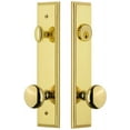 thumbnail image 1 of Grandeur Carfav_Tp_Eset_234 Carre Solid Brass Tall Plate Single Cylinder Keyed Entry Set -, 1 of 6
