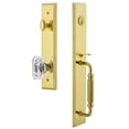 thumbnail image 1 of Grandeur Carr  F Grip Dummy Handleset with Baguette Crystal Interior Knob, 1 of 5