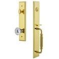 thumbnail image 1 of Grandeur Carfgrfon_Eset_238 Carre Solid Brass Rose Keyed Entry Single Cylinder Full Plate, 1 of 5