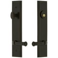 thumbnail image 1 of Grandeur Cargeo_Tp_Eset_234_Lh Carre Solid Brass Tall Plate Single Cylinder Keyed Entry, 1 of 1