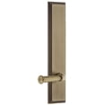 thumbnail image 1 of Grandeur 836106 Carre Solid Brass Tall Plate Rose Left Handed Passage Door Lever Set -, 1 of 1