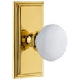 thumbnail image 1 of Grandeur Hyde Park Door Knob with Carre Plate, 1 of 6