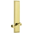 thumbnail image 1 of Grandeur Carnew_Tp_Prv_238_Lh Carre Solid Brass Tall Plate Rose Left Handed Privacy Door, 1 of 1