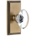 thumbnail image 1 of Grandeur 810942 Carre Solid Brass Rose Single Dummy Door Knob - Brass, 1 of 6