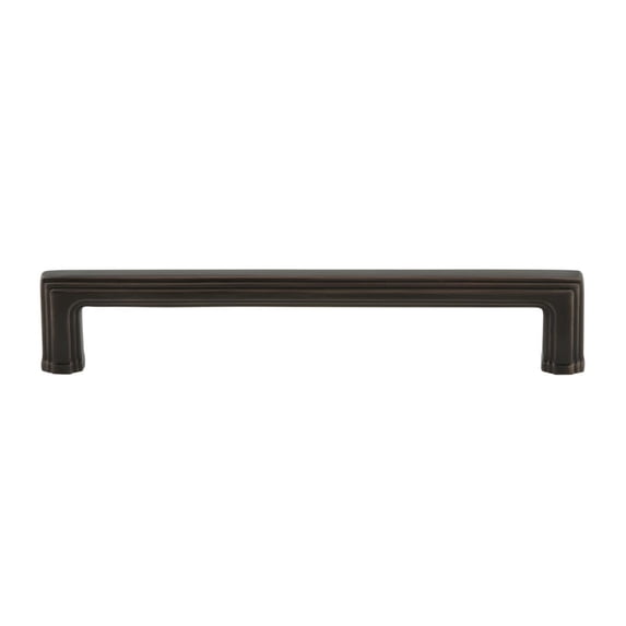 Grandeur 853459 Carre 6" Center To Center Solid Brass Cabinet Handle / Drawer Handle -