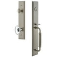 thumbnail image 1 of Grandeur Carcgrpro_Eset_238 Carre Solid Brass Rose Keyed Entry Single Cylinder Full Plate, 1 of 5