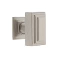 thumbnail image 1 of Grandeur 804673 Carre 1-3/4” Crystal Rectangular Emerald Cut Cabinet Knob - Nickel, 1 of 7