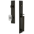 thumbnail image 1 of Grandeur Carr  D Grip Single Cylinder Handleset with Baguette Crystal Interior Knob, 1 of 5
