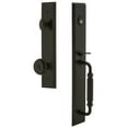 thumbnail image 1 of Grandeur Carr  D Grip Single Cylinder Handleset with Bouton Interior Knob, 1 of 5