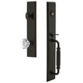 thumbnail image 1 of Grandeur Carfgrchm_Eset_234 Carre Solid Brass Rose Keyed Entry Single Cylinder Full Plate, 1 of 5