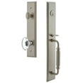 thumbnail image 1 of Grandeur Carfgrpro_Eset_234 Carre Solid Brass Rose Keyed Entry Single Cylinder Full Plate, 1 of 5