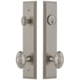 thumbnail image 1 of Grandeur Cargvc_Tp_Eset_234 Carre Solid Brass Tall Plate Single Cylinder Keyed Entry Set -, 1 of 6