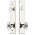 thumbnail image 1 of Grandeur Carbur_Tp_Eset_238 Carre Solid Brass Tall Plate Single Cylinder Keyed Entry Set -, 1 of 6