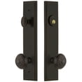 thumbnail image 1 of Grandeur Carr  Tall Plate Single Cylinder One Piece Knobset with Windsor Knob, 1 of 6