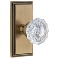 thumbnail image 1 of Grandeur Versailles Crystal Door Knob with Carre Plate, 1 of 6