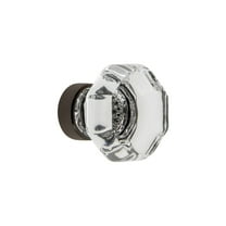 Grandeur Cham-Crys-Knob Chambord 1-3/8" Faceted Geometric Luxury Crystal Cabinet Knob /