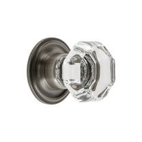 Grandeur Cham-Crys-Knob-Geo Chambord 1-3/8"Faceted Glam Crystal Cabinet Knob / Drawer Knob