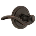thumbnail image 1 of Grandeur 810661 Circulaire Solid Brass Rose Left Handed Privacy Door Lever Set - Bronze, 1 of 5