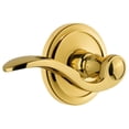 thumbnail image 1 of Grandeur Cirbel_Prv_238_Rh Circulaire Solid Brass Rose Right Handed Privacy Door Lever Set, 1 of 6