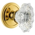 thumbnail image 1 of Grandeur Cirbia_Dd_Na Circulaire Solid Brass Rose Dummy Door Knob Set - Brass, 1 of 6