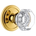 thumbnail image 1 of Grandeur Circhm_Dd_Na Circulaire Solid Brass Rose Dummy Door Knob Set - Brass, 1 of 1