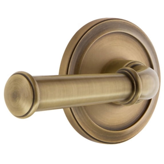 Grandeur 851346 Circulaire Solid Brass Left Handed Passage Set - Brass