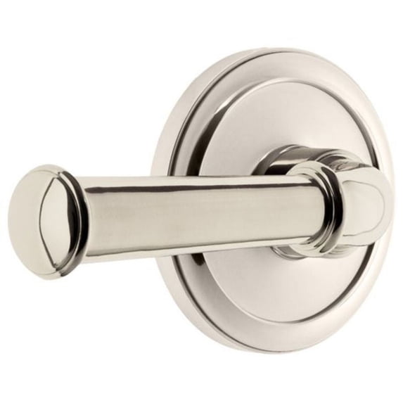 Grandeur 820097 Circulaire Solid Brass Rose Single Dummy Door Lever - Nickel