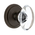 thumbnail image 1 of Grandeur Cirpro_Prv_238 Circulaire Solid Brass Rose Privacy Door Knob Set - Bronze, 1 of 6