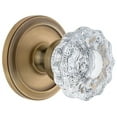 thumbnail image 1 of Grandeur Cirver_Psg_234 Circulaire Solid Brass Rose Passage Door Knob Set - Brass, 1 of 6