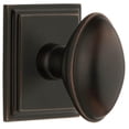thumbnail image 1 of Grandeur 874941 Eden Prairie Solid Brass Non-Turning One-Sided Dummy Door Knob - Bronze, 1 of 1