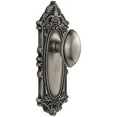 thumbnail image 1 of Grandeur Gvcedn_Prv_234 Grande Victorian Solid Brass Rose Privacy Door Knob Set - Grey, 1 of 7