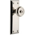 thumbnail image 1 of Grandeur Favbou_Prv_238 Fifth Avenue Solid Brass Privacy Door Knob Set - Nickel, 1 of 1