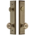 thumbnail image 1 of Grandeur Fifth Avenue Tall Plate Single Cylinder One Piece Knobset with Bouton Knob, 1 of 6