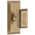 thumbnail image 1 of Grandeur 859678 Carre Solid Brass Non-Turning One-Sided Dummy Door Knob - Brass, 1 of 1
