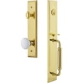 thumbnail image 1 of Grandeur Fifth Avenue C Grip Single Cylinder Handleset with Hyde Park Interior Knob, 1 of 5