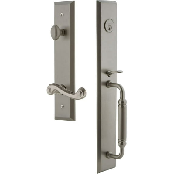 Grandeur Favcgrnew_Eset_234_Rh Fifth Avenue Solid Brass Rose Right Handed Keyed Entry