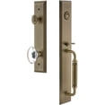 thumbnail image 1 of Grandeur 842793 Fifth Avenue Solid Brass Rose Keyed Entry Single Cylinder "C" Grip, 1 of 5