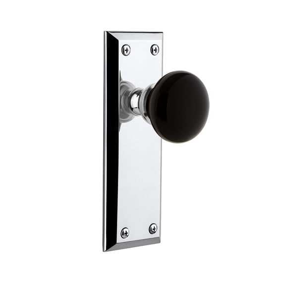 Grandeur 5th Avenue Plate Coventry Double Dummy Door Knob