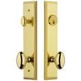 thumbnail image 1 of Grandeur 840693 Fifth Avenue Solid Brass Tall Plate Single Cylinder Keyed Entry Set -, 1 of 6