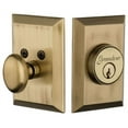 thumbnail image 1 of Grandeur Favfav_Sglcyl_234 Fifth Avenue Solid Brass Keyed Entry Single Cylinder Deadbolt -, 1 of 1