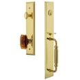 thumbnail image 1 of Grandeur Fifth Avenue F Grip Single Cylinder Handleset with Baguette Interior Knob, 1 of 5