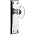 thumbnail image 1 of Grandeur Favpro_Prv_234 Fifth Avenue Solid Brass Rose Privacy Door Knob Set - Chrome, 1 of 7