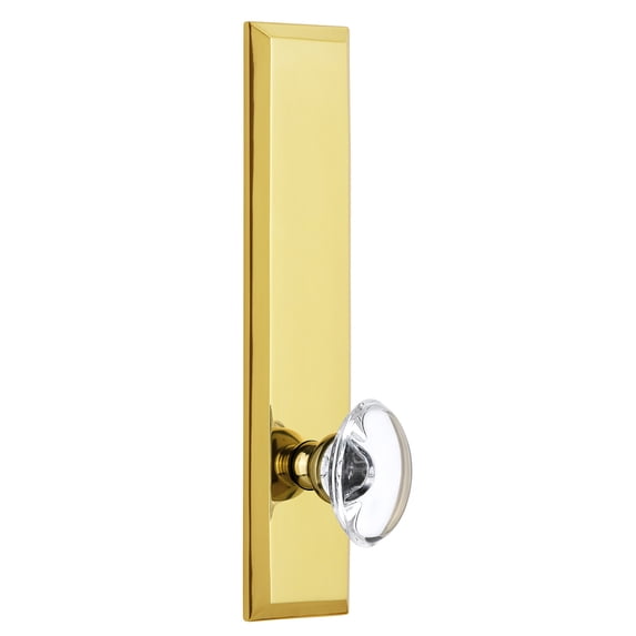 Grandeur Fifth Avenue Tall Plate Passage Door Knob