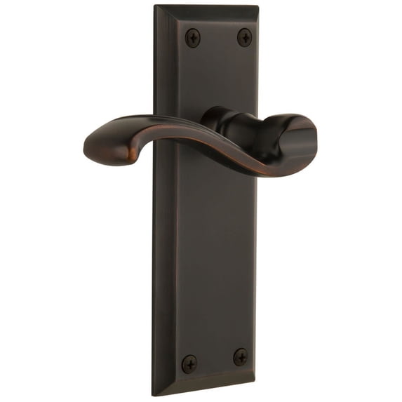 Grandeur 821644 Fifth Avenue Solid Brass Non-Turning Two-Sided Dummy Set - Bronze