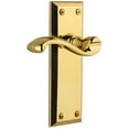 thumbnail image 1 of grandeur fifth avenue plate with portofino lever, privacy - 2.375", lifetime brass, 1 of 7