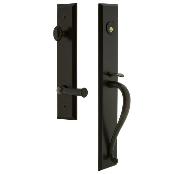 Grandeur Favsgrgeo_Eset_234_Rh Fifth Avenue Solid Brass Rose Right Handed Keyed Entry