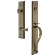 Grandeur 850087 Fifth Avenue Solid Brass Rose Right Handed Dummy Full Plate "S" Grip