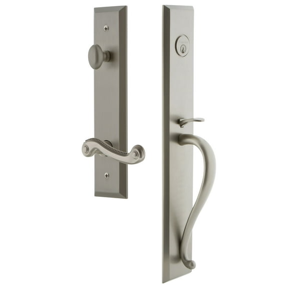 Grandeur Favsgrnew_Eset_238_Rh Fifth Avenue Solid Brass Rose Right Handed Keyed Entry