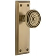 thumbnail image 1 of Grandeur Favsol_Dd_Na Fifth Avenue Solid Brass Rose Dummy Door Knob Set - Brass, 1 of 6