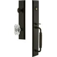 thumbnail image 1 of Grandeur 842530 Fifth Avenue Solid Brass Rose Keyed Entry Single Cylinder "C" Grip, 1 of 5